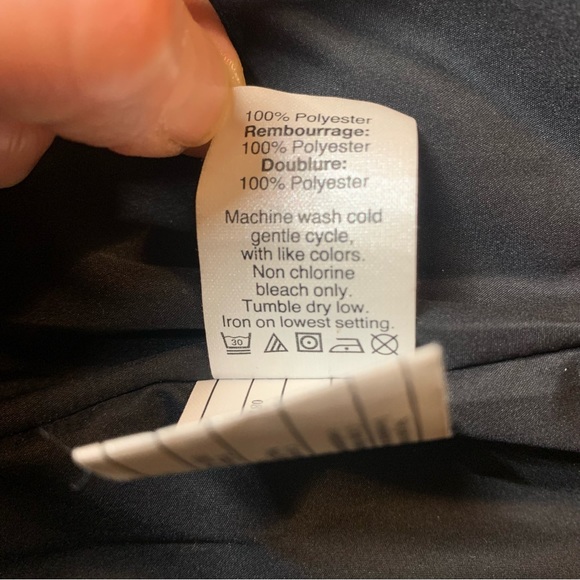 J. Crew Steely Grey Printed Quilted Puffer Vest Size M EUC - Picture 11 of 11